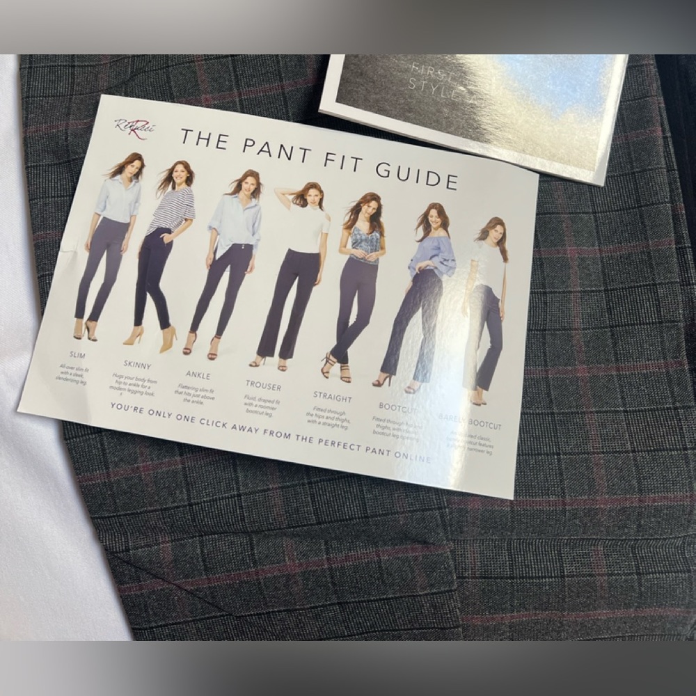 4 pair of Rekucci stretch slacks.
